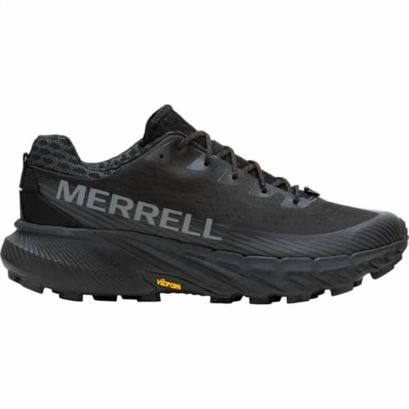 Merrell Men's Trail Running Sneaker, Black/Black, 8