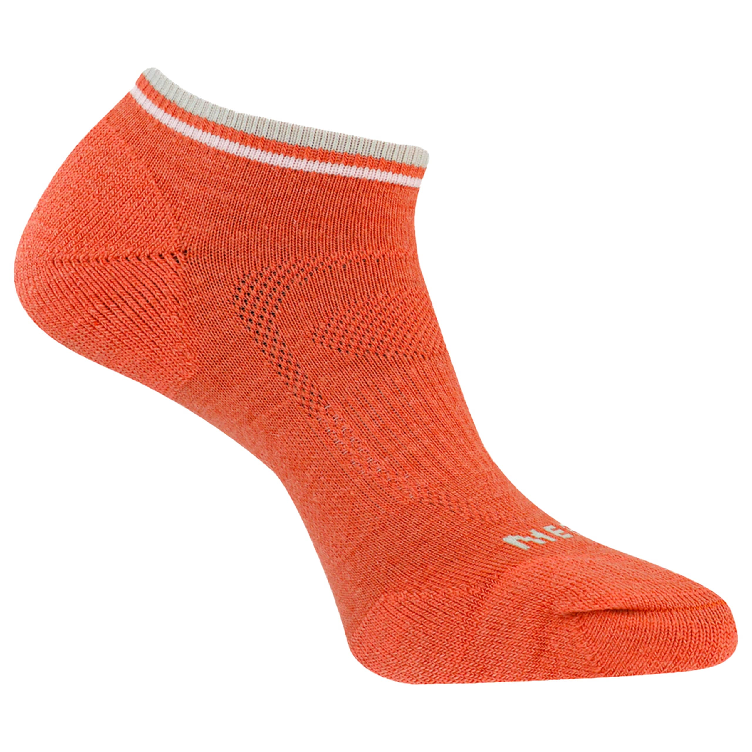 Merrell Men's and Women's Merino Wool Hiking Low Cut Sock with ...