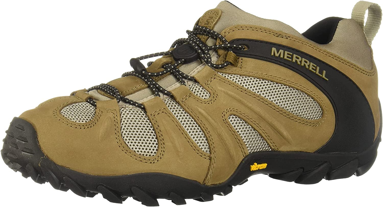 merrell men's cham 8 stretch hiking shoe