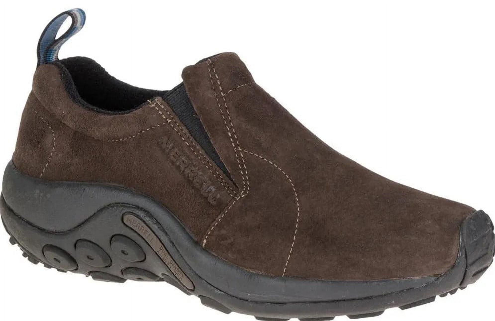 靴 MERRELL JUNGLE MOC CRAFTED Merrell Men's Leather Slip-On Jungle Moc Casual Hiking Trail Shoes