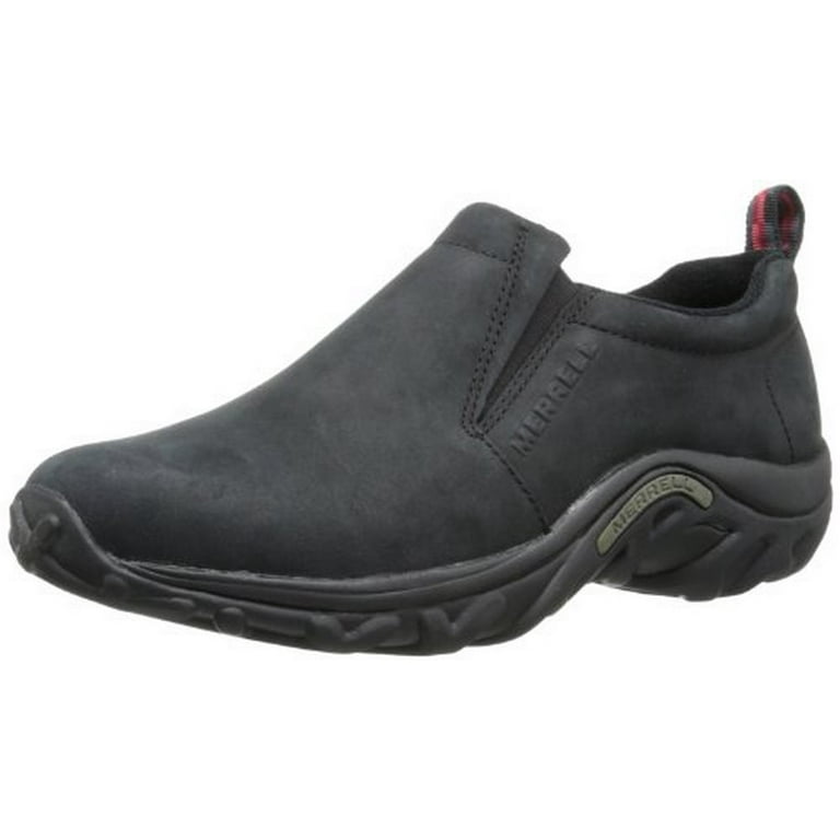 Merrell Mens Jungle Moc Nubuck, Black,