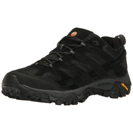 Merrell Moab 2 Vent Men's Hiking Shoe, Breathable & Protective Low-Top Toe, Black Night, 11