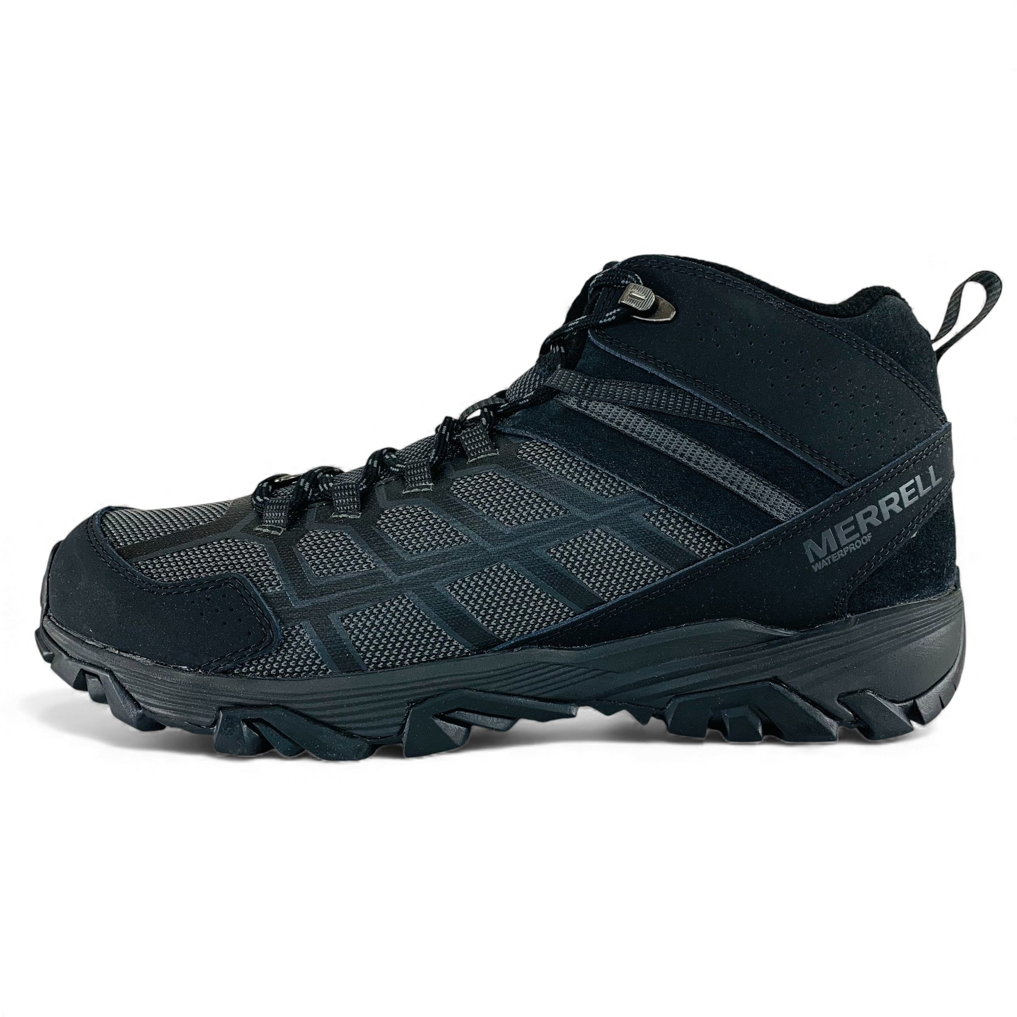 Merrell Moab FST 3 Thermo Mid Waterproof Men's Black Hiking Shoes J036413Z, Men's U.S. Shoe Size 10