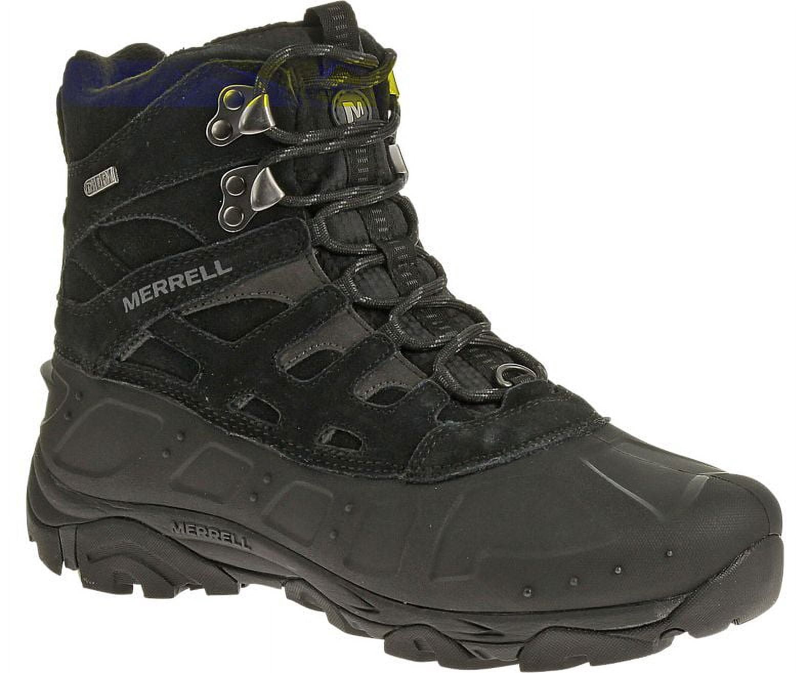 Merrell Moab Polar Waterproof Boots Mens Black 10 - Walmart.com