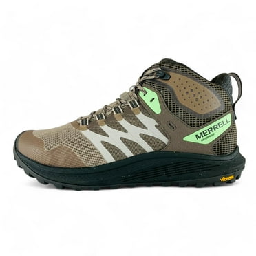 Merrell Nova 3 Mid Waterproof Stone Men's Hiking Shoes Boots J0068239, Men's U.S. Shoe Size 9