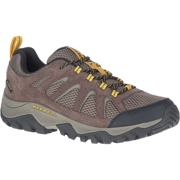 Merrell Oakcreek J036403 Sneaker Men's US 9 Brown Waterproof Hiking Shoes TF4672