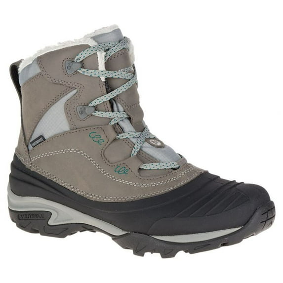 Merrell SnowBound Mid Waterproof Boots Womens Charcoal 8