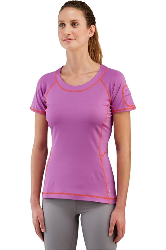 Merrell Women's Essential Tech Tee, Hyacinth Violet Heather, Small