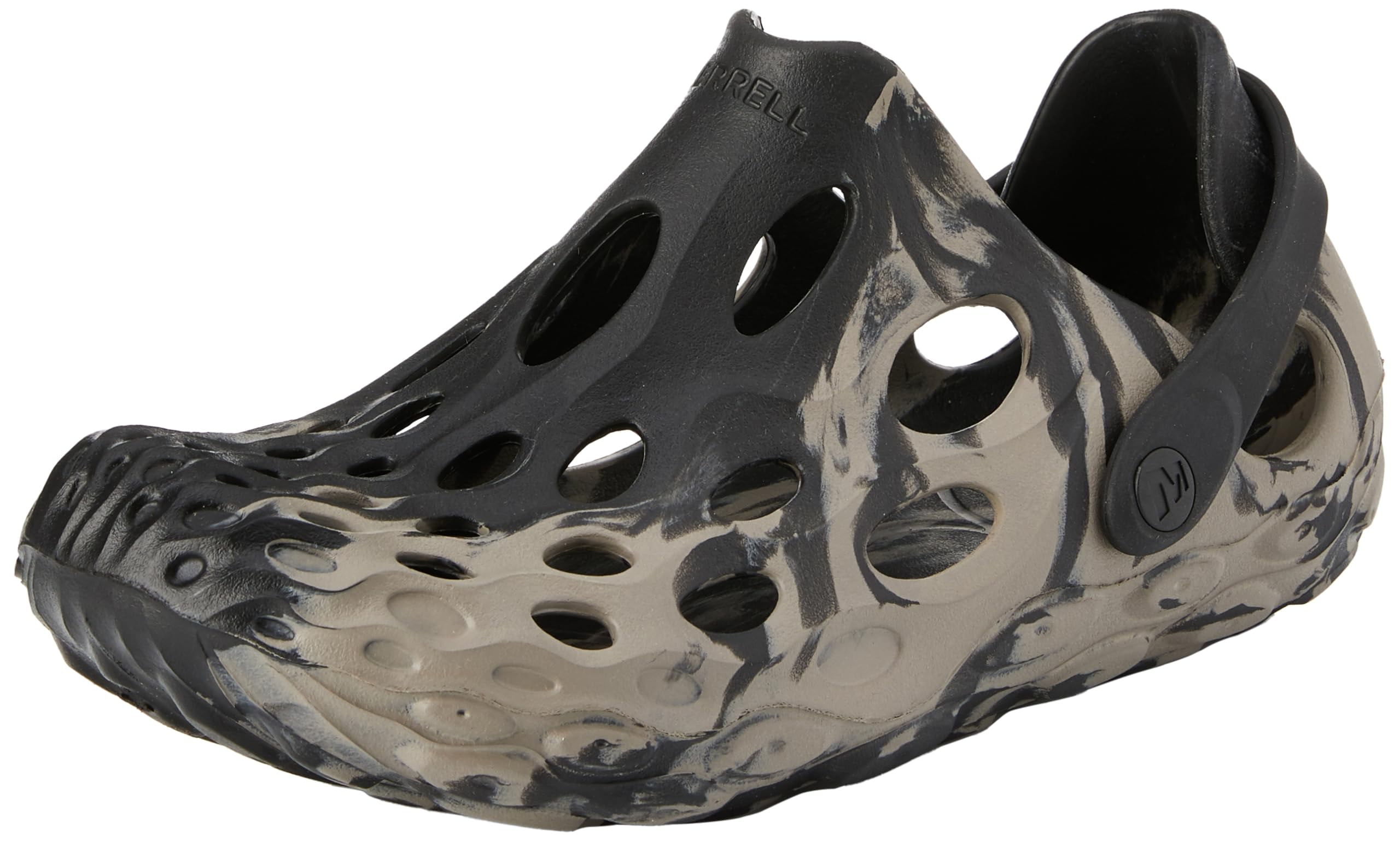 Merrell Hydro Moc Mens 8.5 Womens 10 Black Brindle Marbled Water Shoes Hydro Moc in Black ~ Windthrow main image 4