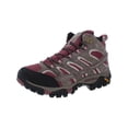 thumbnail image 1 of Merrell Women's Moab 2 Mid Waterproof Hiking Boot, Boulder/Blush, 10 M US, 1 of 3