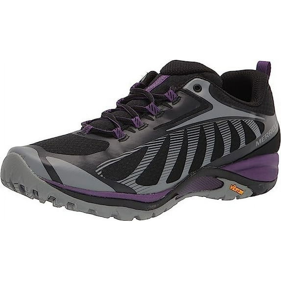 Merrell Women's Siren Edge 3 Waterproof Hiking Shoe Black/Acai - J034450