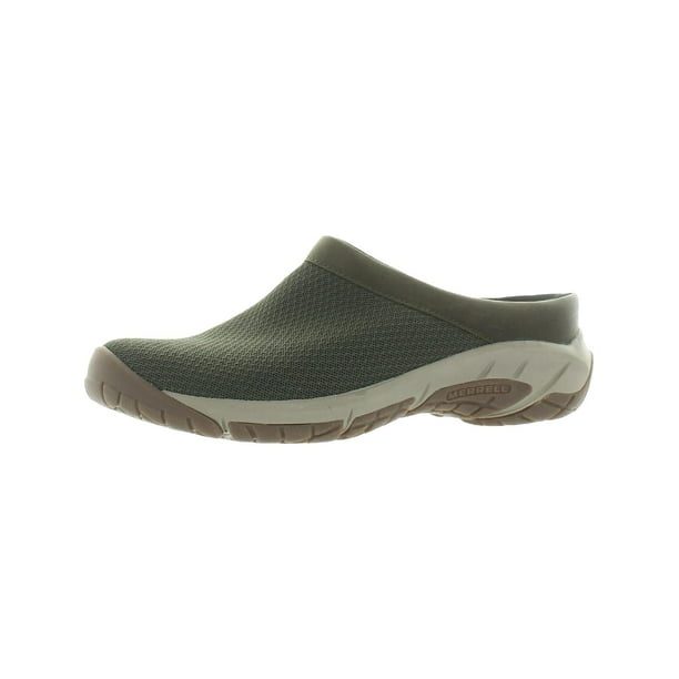 Merrell Womens Encore Breeze 4 Leather Trim Slip On Clogs - Walmart.com