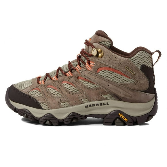 Merrell Womens Moab 3 Mid Waterproof Hiking Boot BUNGEE CORD