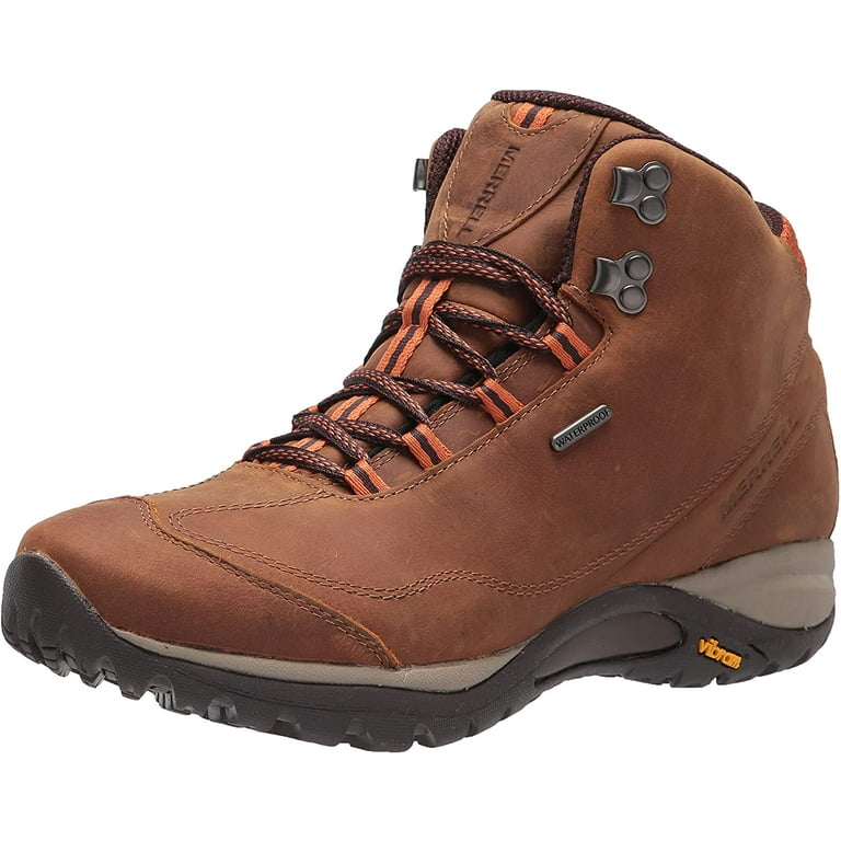Merrell Womens Siren Traveller 3 Mid Waterproof Hiking Boot 10 Tan