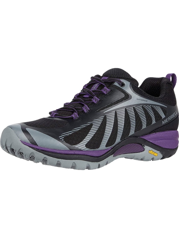 Women's Siren Edge 3 Waterproof Hiking Shoe Black/Acai - J034450
