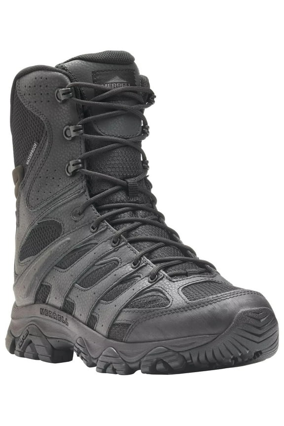 Merrell J003907 MOAB 3 Waterproof Tactical Zip Boots for Men Black ALL SIZES