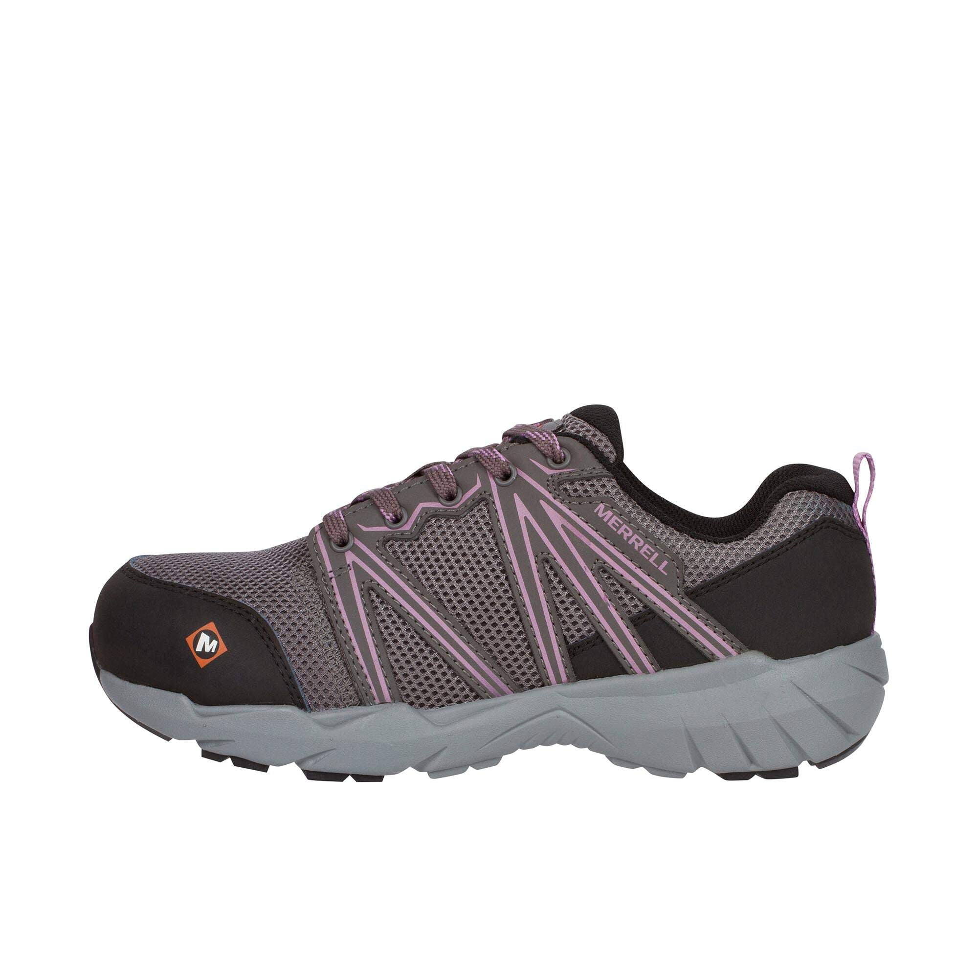 Merrell Work Womens Fullbench Superlite Work Shoe Alloy Toe Charcoal Walmart