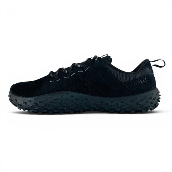 Merrell Wrapt Men's Triple Black Trail Running Hiking Shoes J037753, Men's U.S. Shoe Size 10