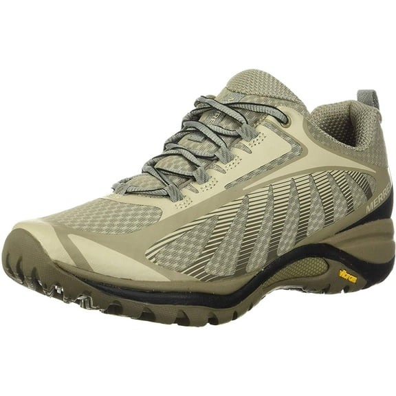 Merrell womens Siren Edge 3 Hiking Shoe, Aluminum/Boulder, 12 US