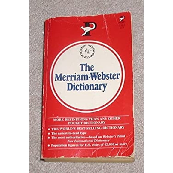 Pre-Owned Merriam-Webster Dictionary (Mass Market Paperback) 9780671473181