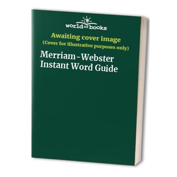 Pre-Owned Websters Instant Word Guide (Hardcover) 0877792739 9780877792734