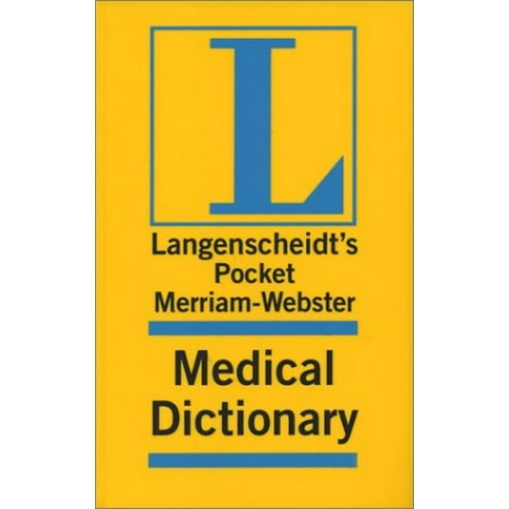 Pre-Owned Langenscheidt's Pocket Merriam Webster Medical Dictionary Paperback