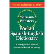 Merriam-Webster Pocket Spanish - English Dictionary - 3 Each