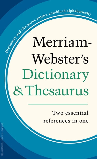 MERRIAM-WEBSTER INC Merriam-Webster's Dictionary and Thesaurus, (Paperback)