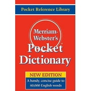 Merriam-Webster&apos;s Pocket Dictionary, (Paperback)