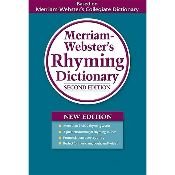 Merriam-Webster's Rhyming Dictionary, (Paperback)