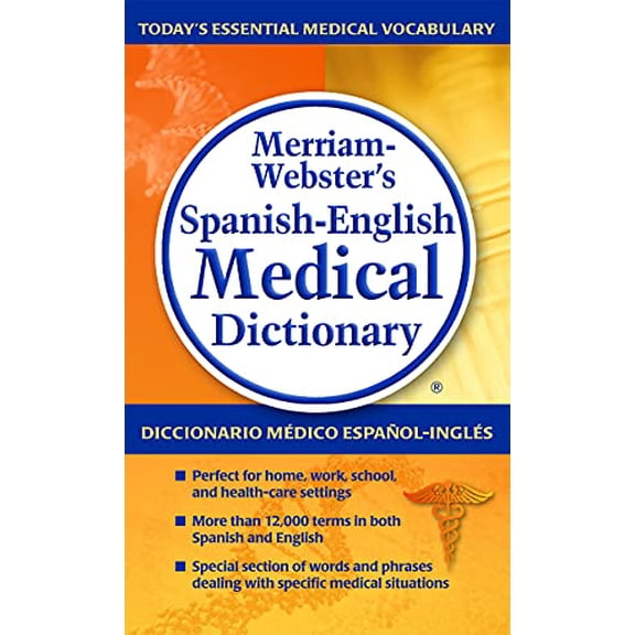 Pre-Owned Merriam-Webster's Spanish-English Medical Dictionary Paperback