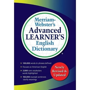 Merriam-Webster's Advanced Learner's English Dictionary, (Paperback)