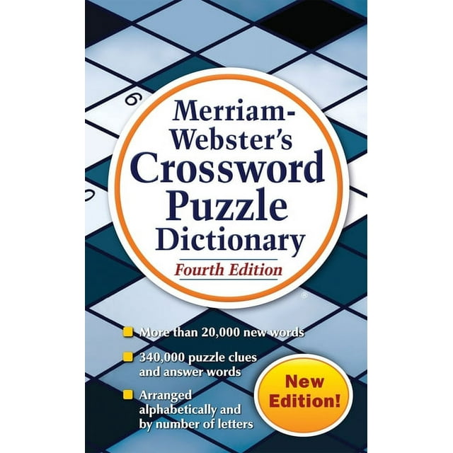 Merriam-Webster's Crossword Puzzle Dictionary (Edition 4) (Paperback)