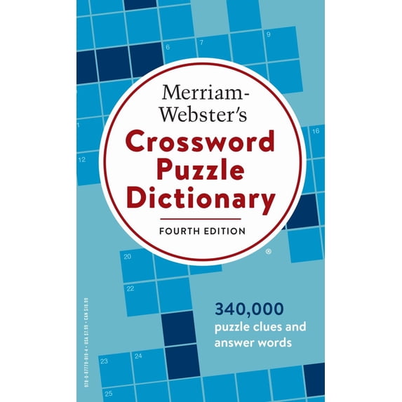 Merriam-Webster's Crossword Puzzle Dictionary, (Paperback)