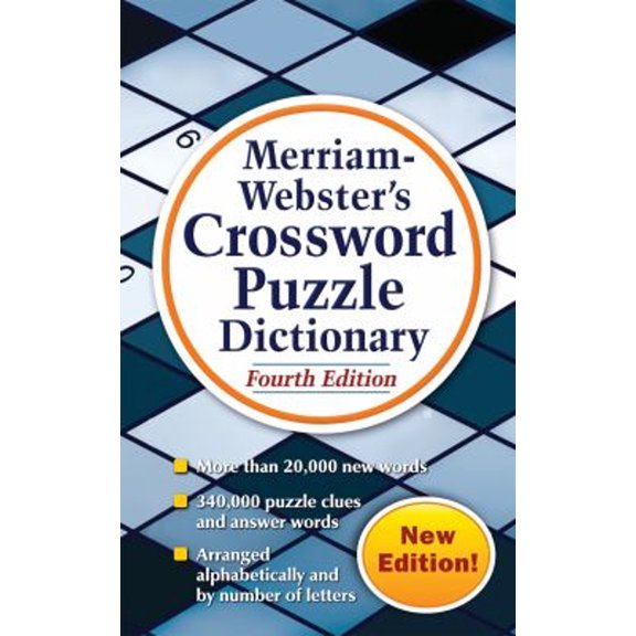 Pre-Owned Merriam-Webster's Crossword Puzzle Dictionary (Mass Market Paperback) 0877798192 9780877798194