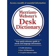 Merriam-Websters Desk Dictionary, Hardcover