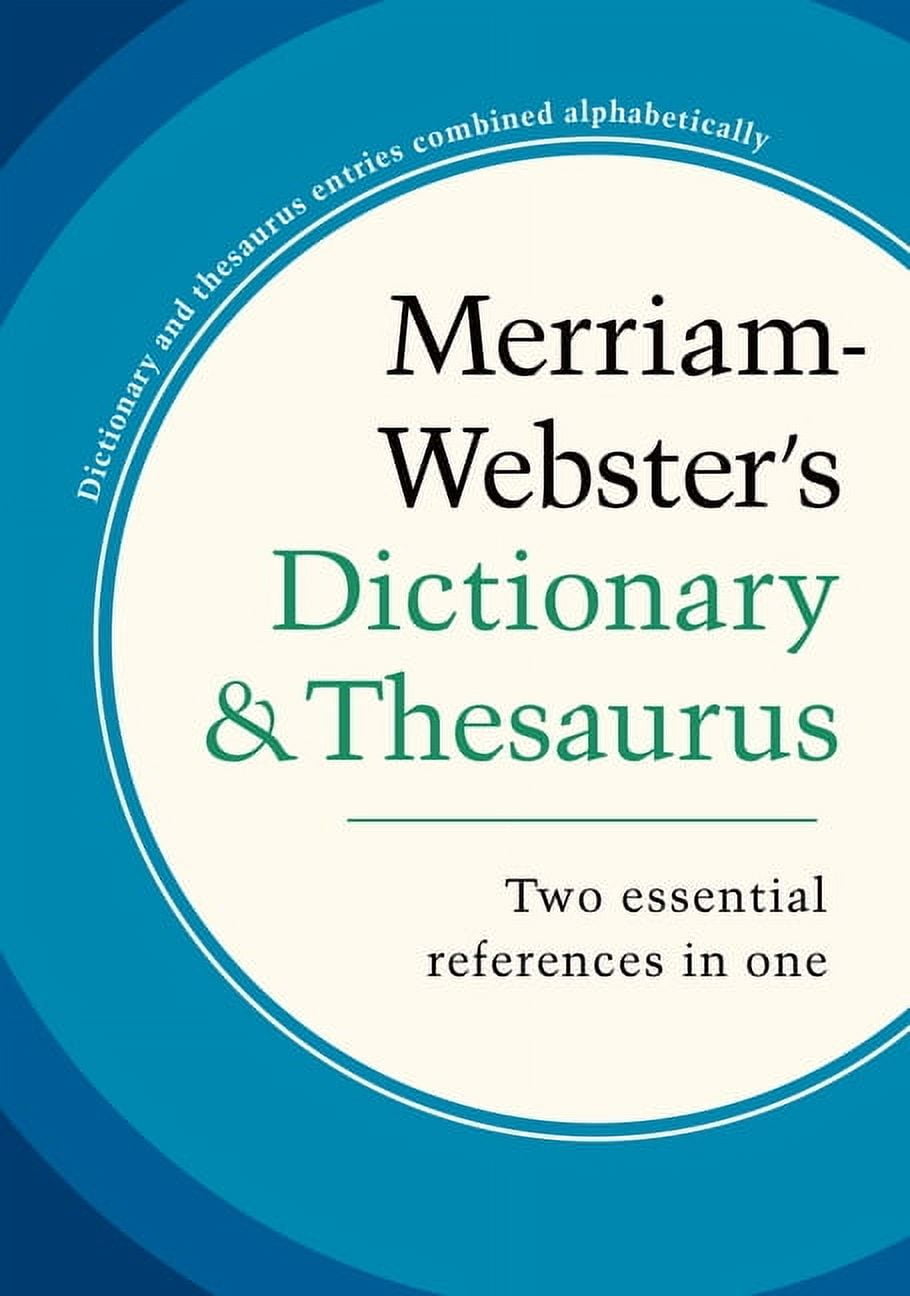 MERRIAM-WEBSTER INC Merriam-Webster's Dictionary and Thesaurus, (Paperback)