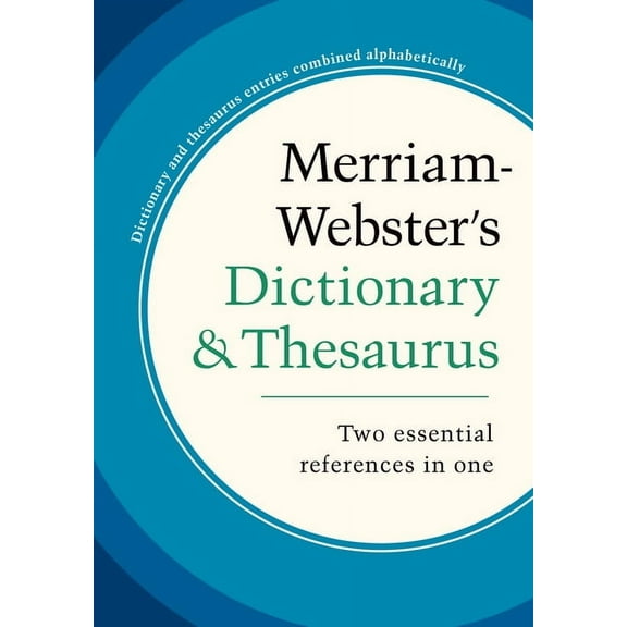 Merriam-Webster's Dictionary and Thesaurus, (Paperback)