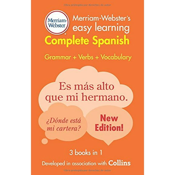 Pre-Owned Merriam-Webster's Easy Learning Complete Spanish (Paperback)