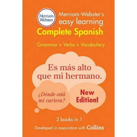 Pre-Owned Merriam-Webster's Easy Learning Complete Spanish (Paperback)