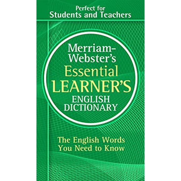 Pre-Owned Merriam-Webster's Essential Learner's English Dictionary, Newest Edition, Mass-Market Paperback (English, Spanish and Multilingual Edition) (Mass Market Paperback) 0877798567