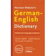 Merriam-Websters German-English Dictionary, Paperback