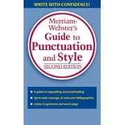 Merriam-Websters Guide to Punctuation and Style, Paperback