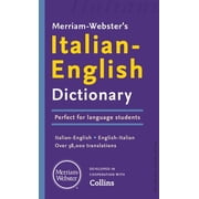 Merriam-Websters Italian-English Dictionary, Paperback