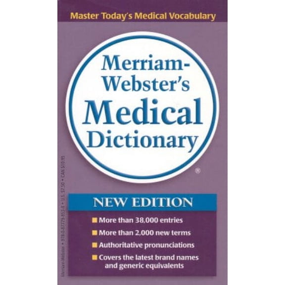 Pre-Owned Merriam-Webster's Medical Dictionary (Mass Market Paperback) 0877798532 9780877798538