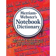 Merriam-Websters Notebook Dictionary, Paperback
