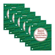 Merriam-Webster Merriam-Websters Notebook Spanish-English Dictionary Pack of 6 MW-6725-6