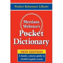 Merriam-Webster's Pocket Dictionary (Paperback)