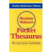 MERRIAM-WEBSTER POCKET THESAURUS FLEXI BIND