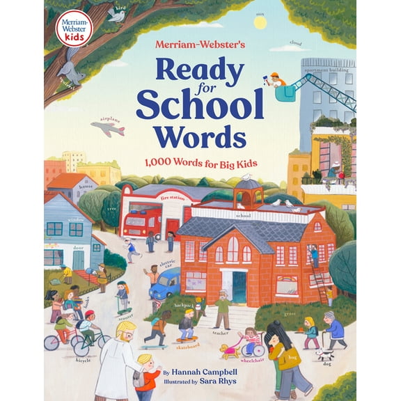 Merriam-Webster's Ready-For-School Words: 1,000 Words for Big Kids, (Hardcover)
